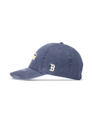 Vintage Damage Curve Logo Unstructured Ballcap