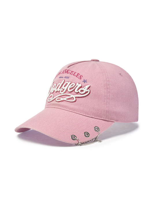 Vintage Cursive Jewelry Unstructured Ballcap