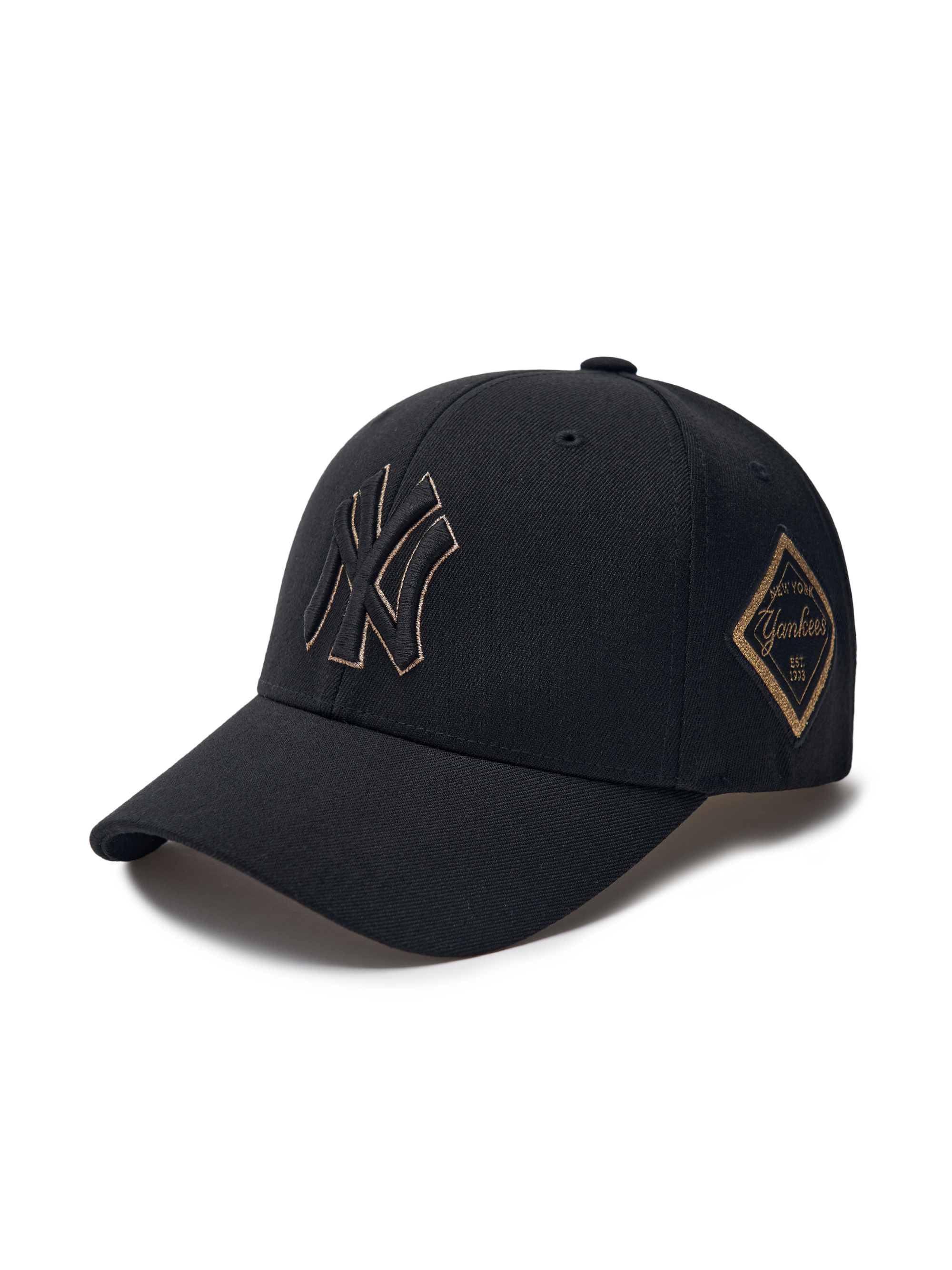 Diamond Stamp Structured Ball Cap