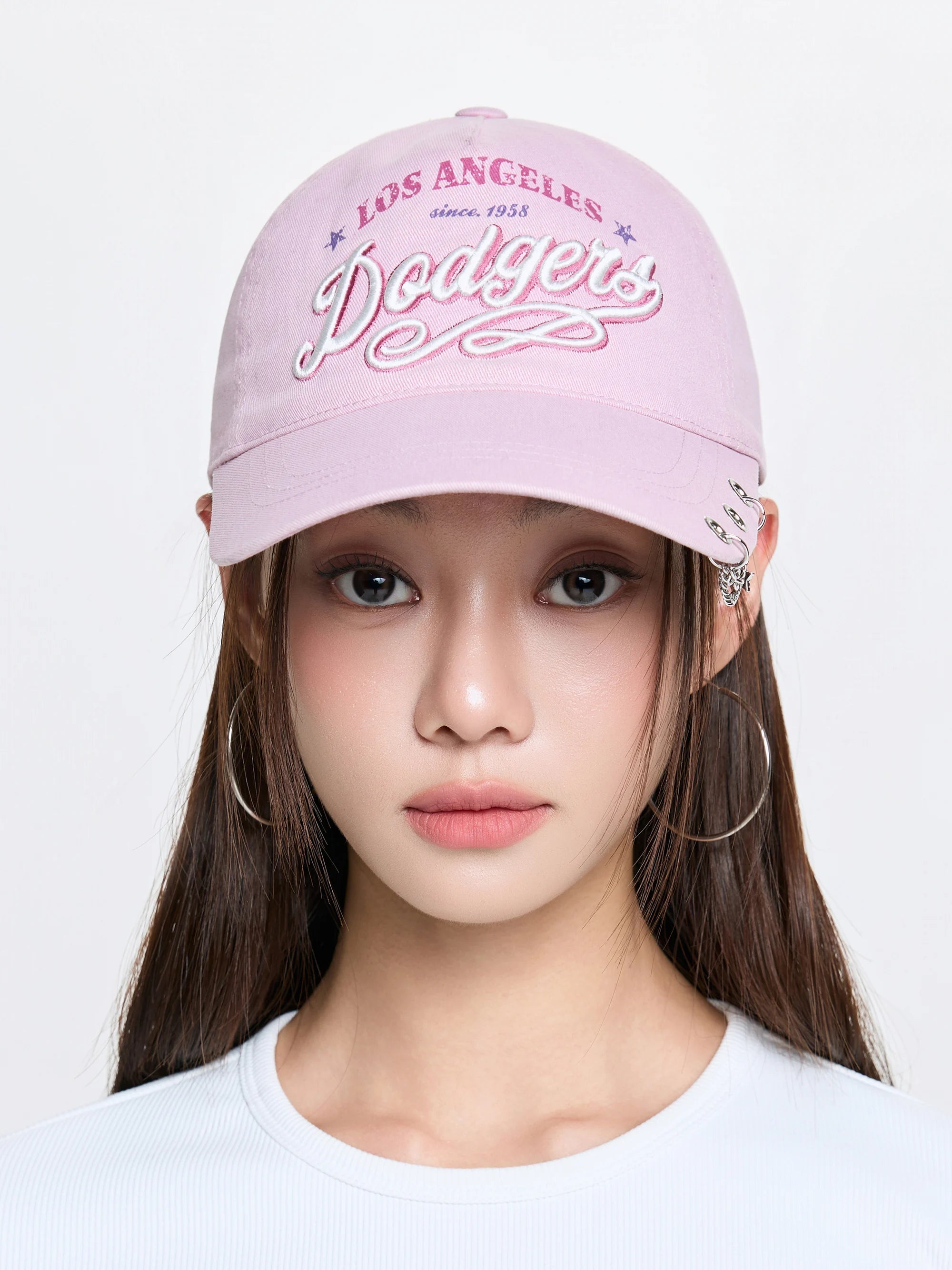 Vintage Cursive Jewelry Unstructured Ballcap