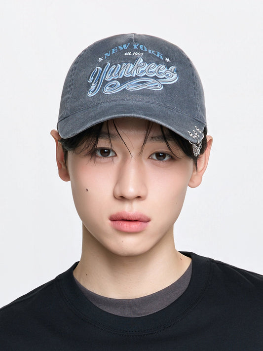 Vintage Cursive Jewelry Unstructured Ballcap