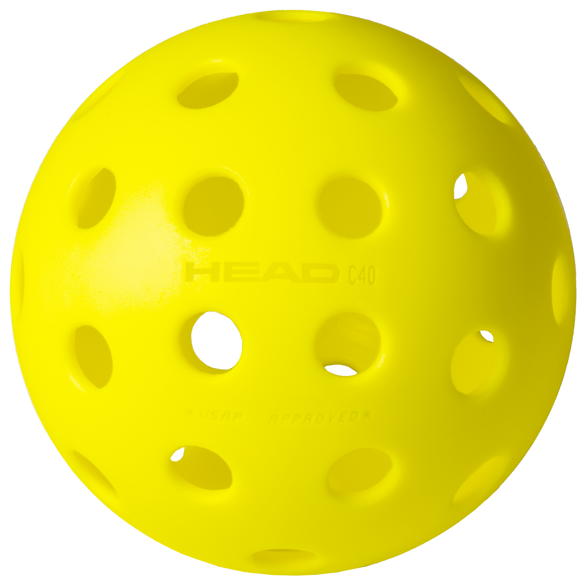 HEAD Championship 40 Pickleball Ball - 3 Pack Yellow