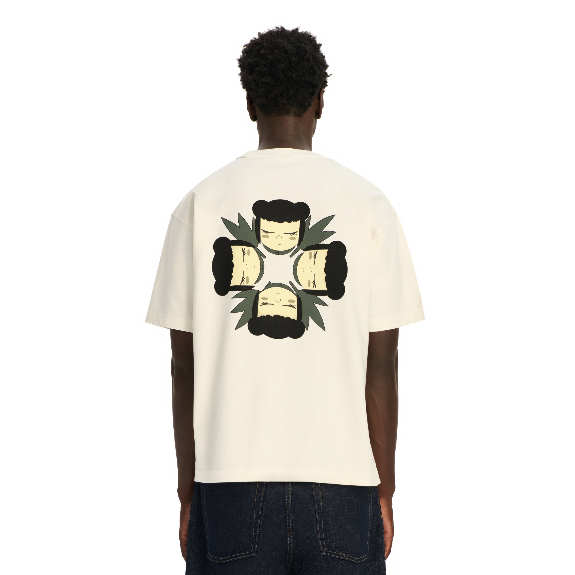 "koi" T Shirt off white