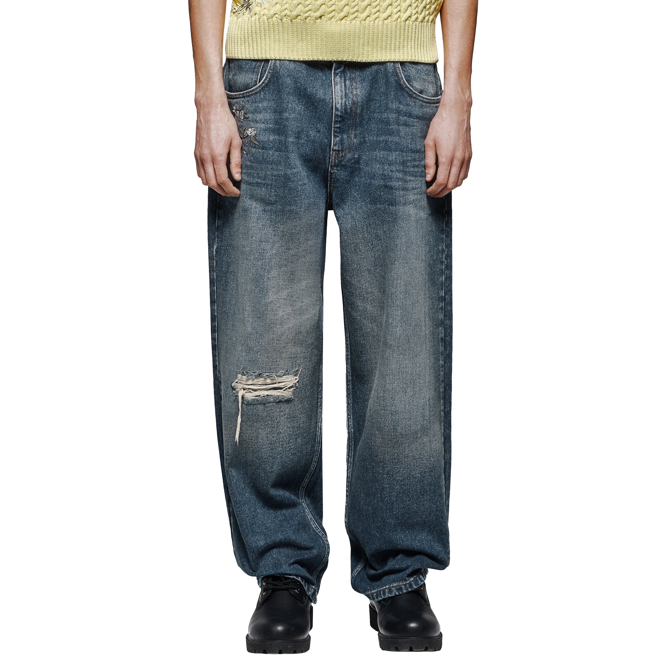 "garden of eden" indigo Denim