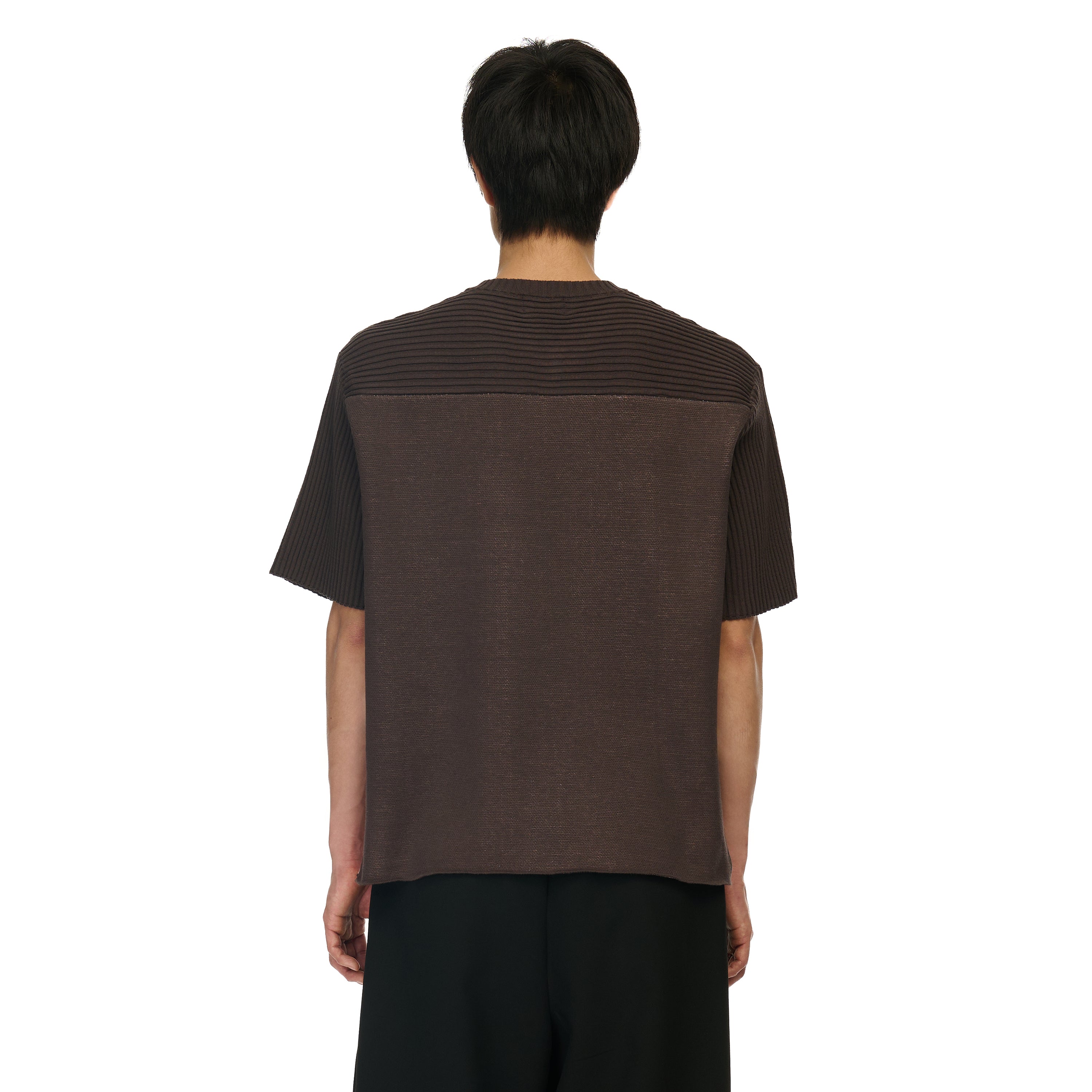 "yakuza v2" knitted Jersey khaki