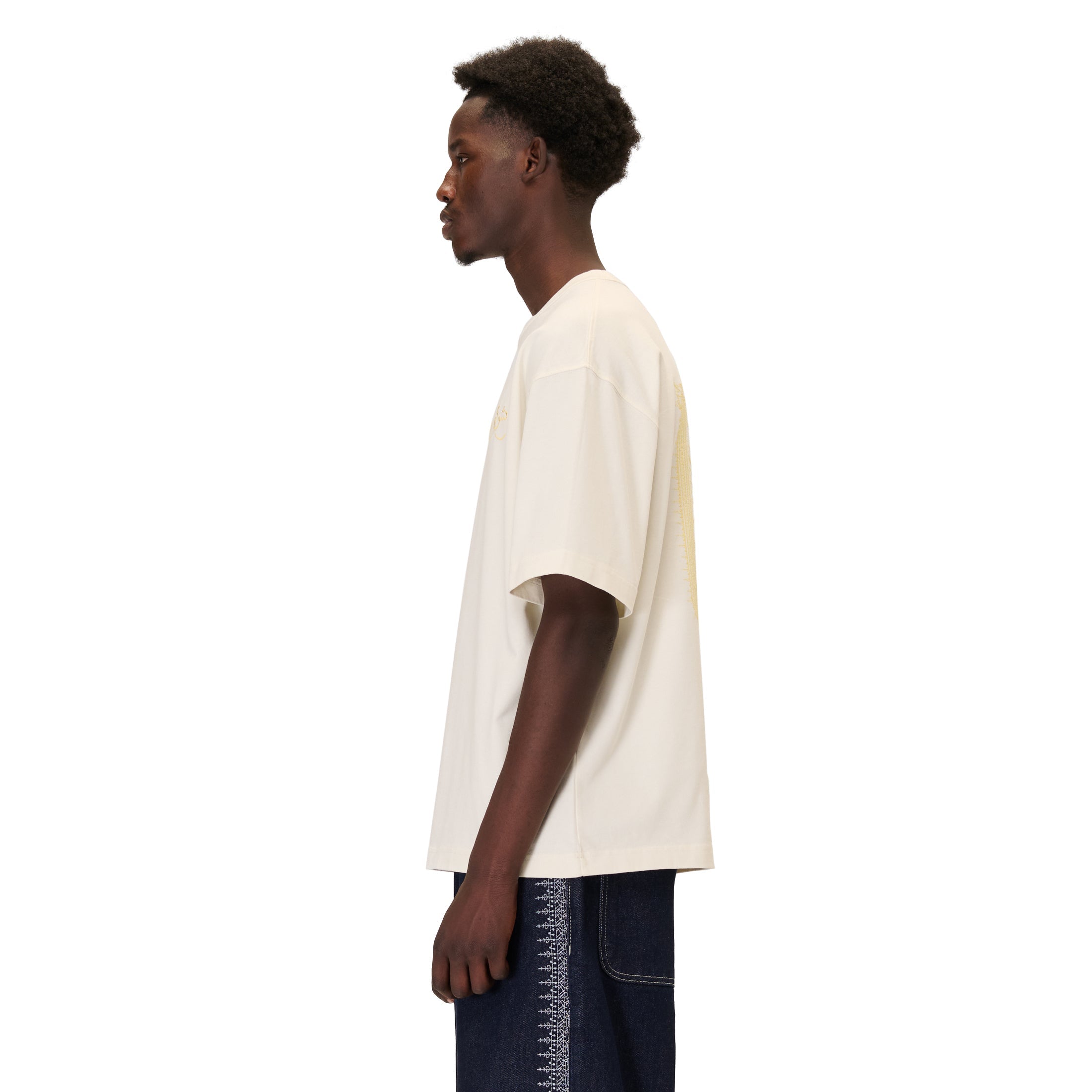 "aziza" T Shirt off white