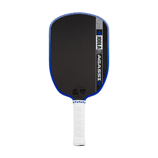 JOOLA Agassi Pro V Andre Agassi Royal Blue 14mm Pickleball Paddle
