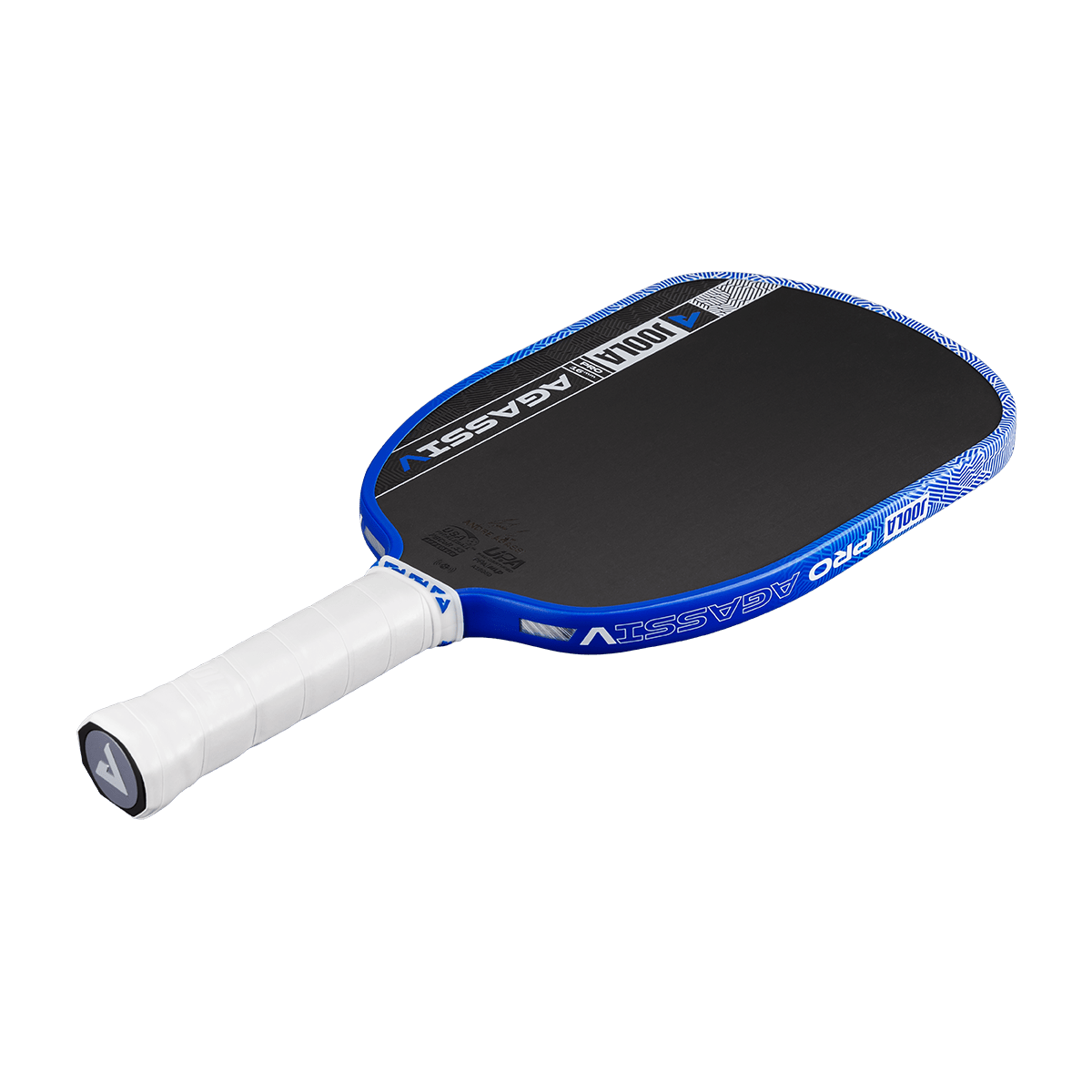JOOLA Agassi Pro V Andre Agassi Royal Blue 16mm Pickleball Paddle