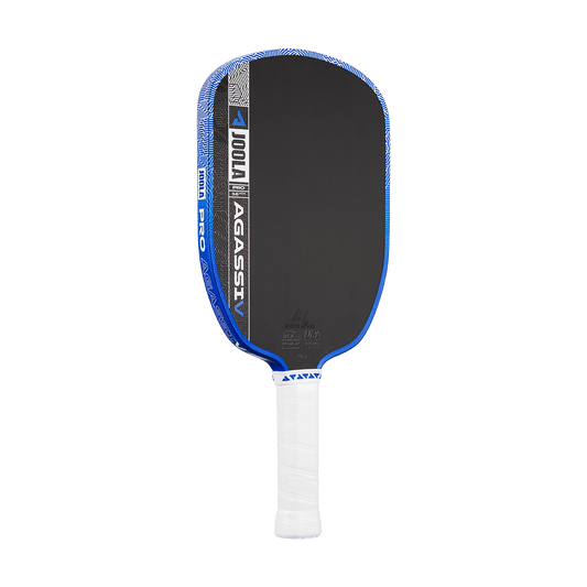 JOOLA Agassi Pro V Andre Agassi Royal Blue 16mm Pickleball Paddle