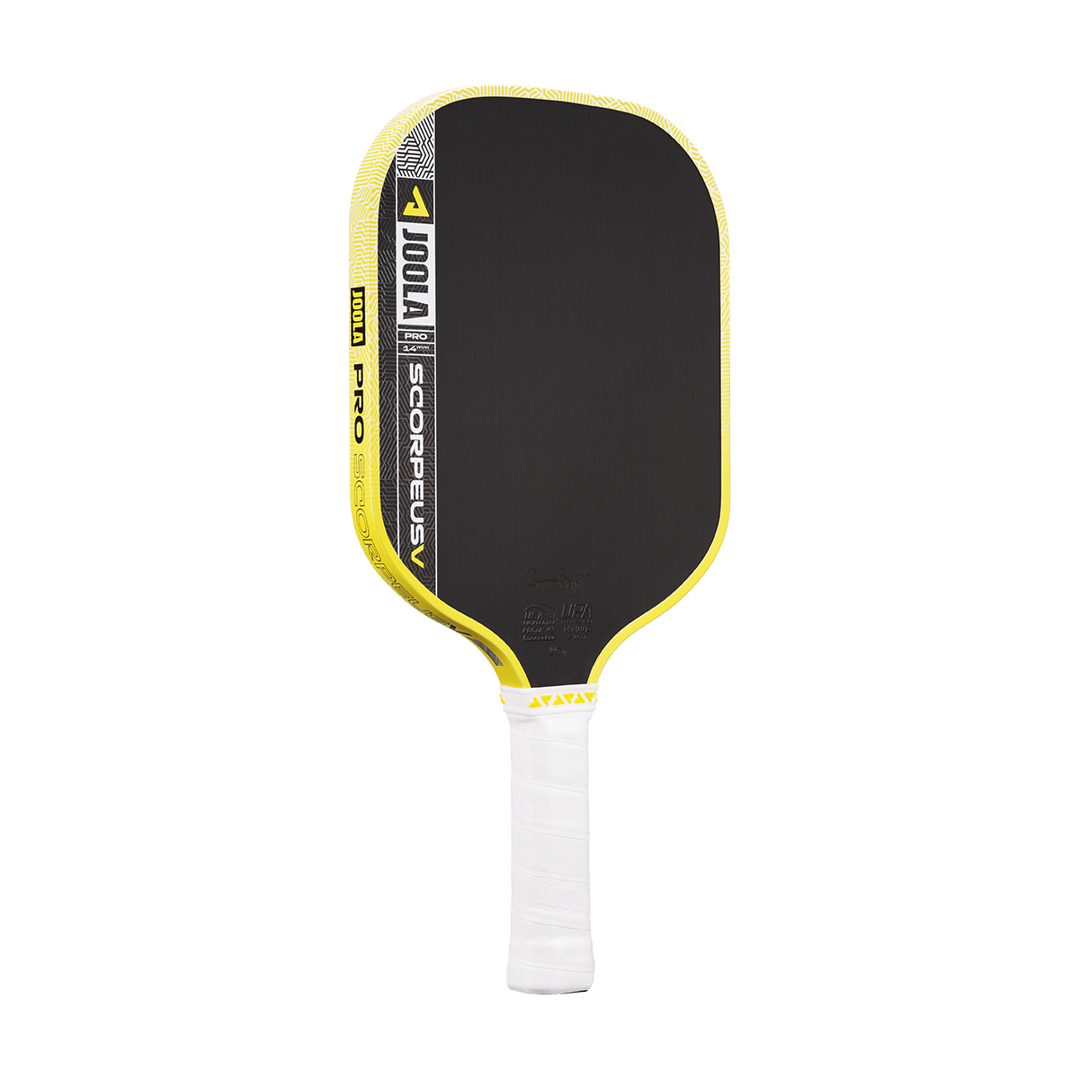 JOOLA Scorpeus Pro V Anna Bright JOOLA Yellow 14mm Pickleball Paddle